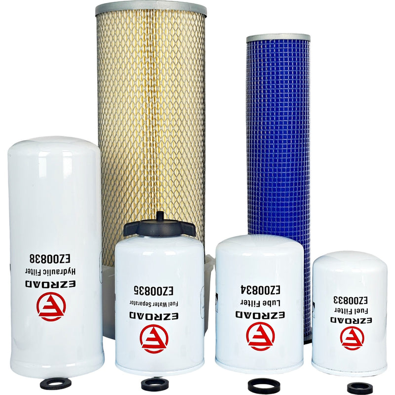 Maintenance Filter Kit for Case 1845C 1840 for Cummins 4B3.9 J934429