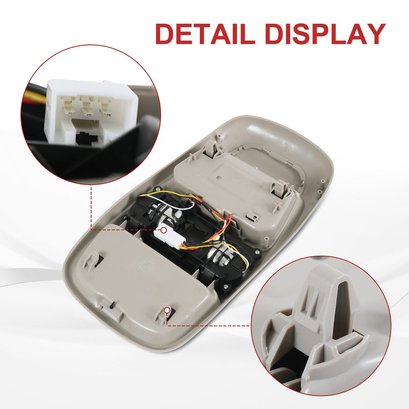 55350657 Overhead Console Dome Light Storage for Dodge Ram 1500 2500 1998-2001