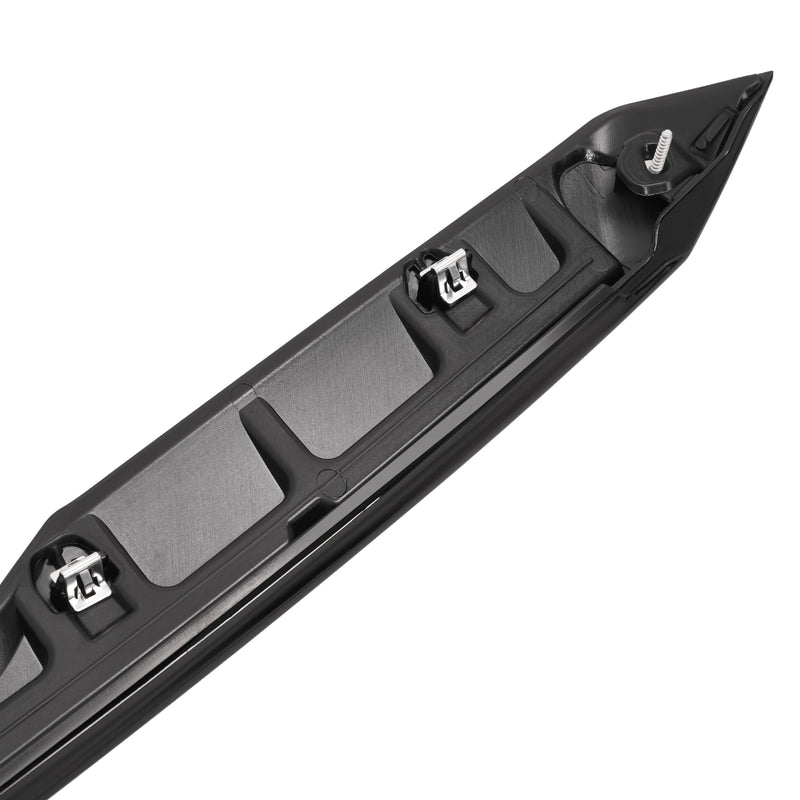 Front Upper Hood Molding Trim Gloss Black for GMC Yukon Yukon XL Denali 21-24