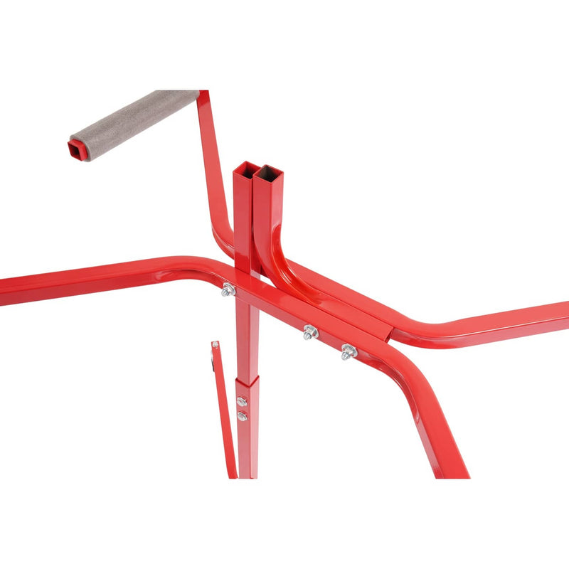 DURAFORCE 50 Inch Bumper Tree Auto Body Door Fender Panel Paint Rack Adjustable Work Stand