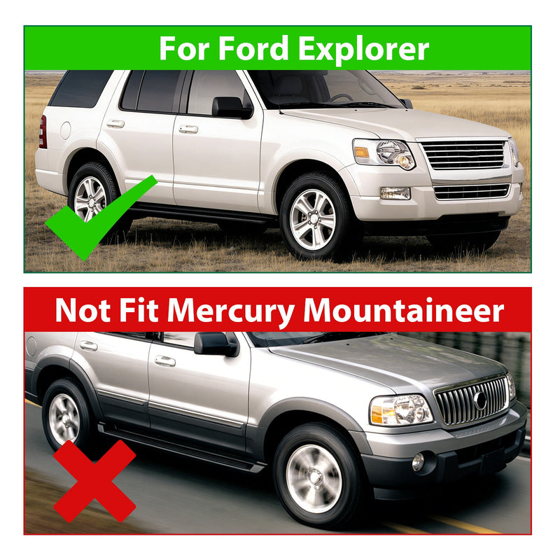 Fog Lights Lamps w/Bulbs+Wiring for Ford Explorer XLT 06-10 Sport Trac 07-10