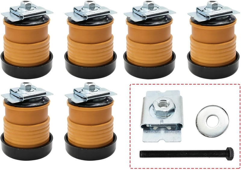 924-066 6PC Body Mount Bushing for Ford F250 F350 F450 F550 Super Duty 08-16