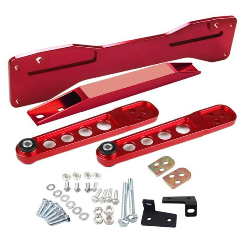 Rear Lower Control Arm Subframe Brace Tie Bar for 01-05 Honda Civic DX ES EX