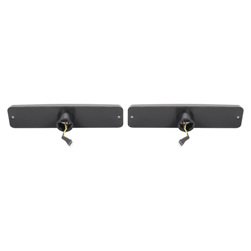 Front Side Marker Lights Turn Signal for Jeep Wrangler YJ 1987-1995 Smoked Amber