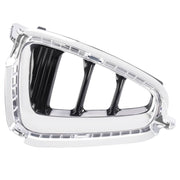 DURAFORCE Front Chrome Fog Light Lamp Bezel Left Driver Side for Kia Optima 2016-2018