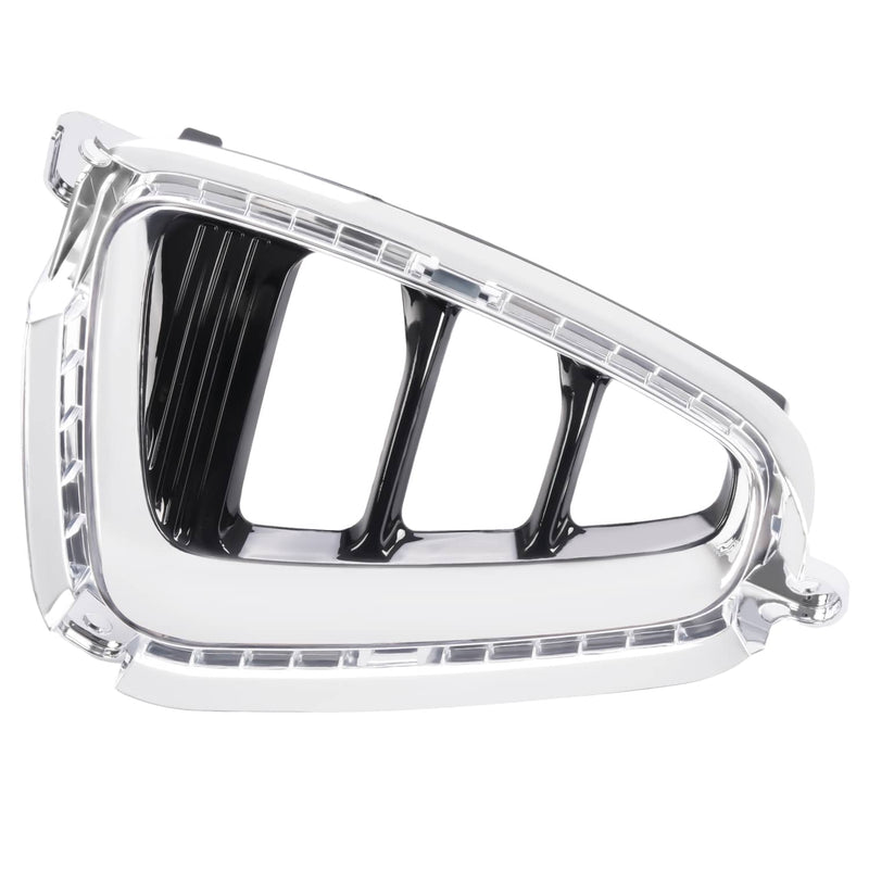 DURAFORCE Front Chrome Fog Light Lamp Bezel Left Driver Side for Kia Optima 2016-2018