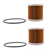 DURAFORCE 90794-46871 Fuel Filter Water Separator for Yamaha/Honda Outboard 2 Pieces