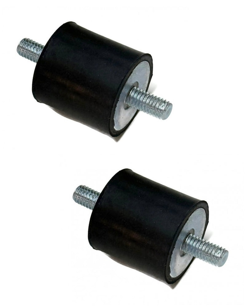 Rubber Vibration Mounts 1 Inch M6 6mmx1.0 1/4x28 for AEM Injen K&N 2 Pack