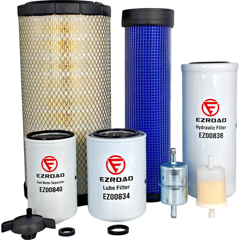 Maintenance Filter Kit for Case 70XT Radial Seal Outer Inner Hyd Engine Fuel