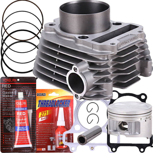 DURAFORCE Bear Tracker 250 Cylinder Piston Gasket Top End Kit for Yamaha 1999-2004 ATV