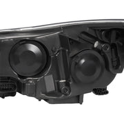 DURAFORCE Chrome Headlight Headlamp Replacement Passenger Side for Ford Focus 2012 13 14