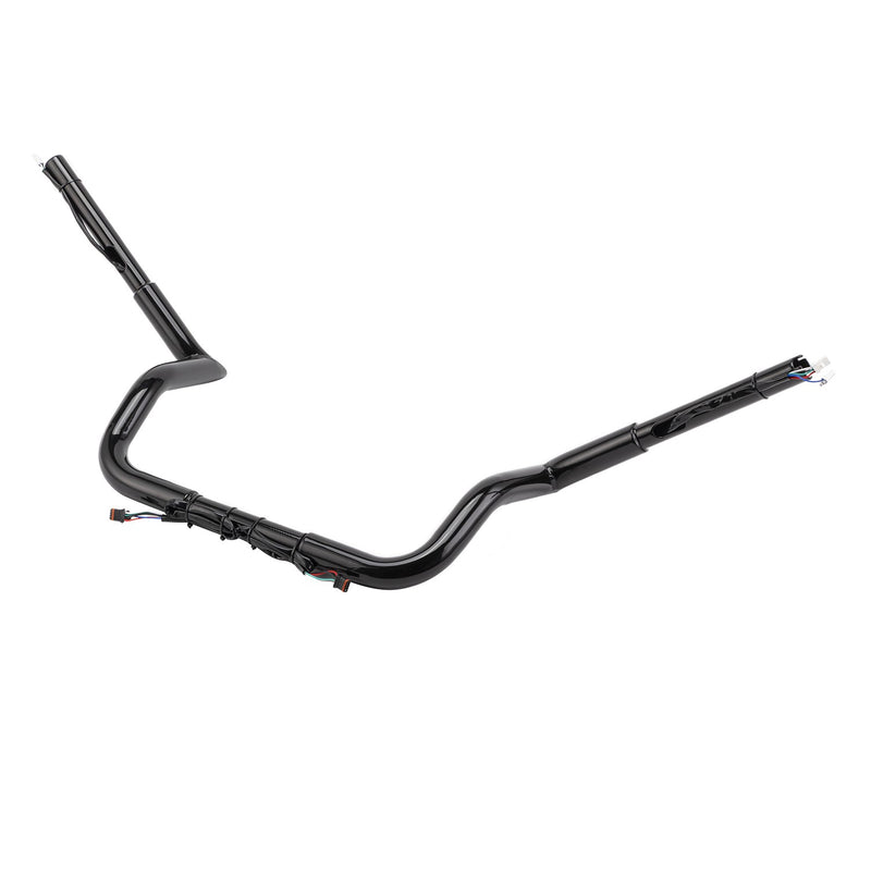 Pre-Wired 10" Meathook Handlebars for Harley Electra Glide Ultra Classic 14-19