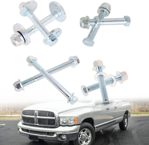 DURAFORCE Front Control Arms Cam Bolts Hardware Kit 4x4 for Dodge Ram 1500 2500 3500