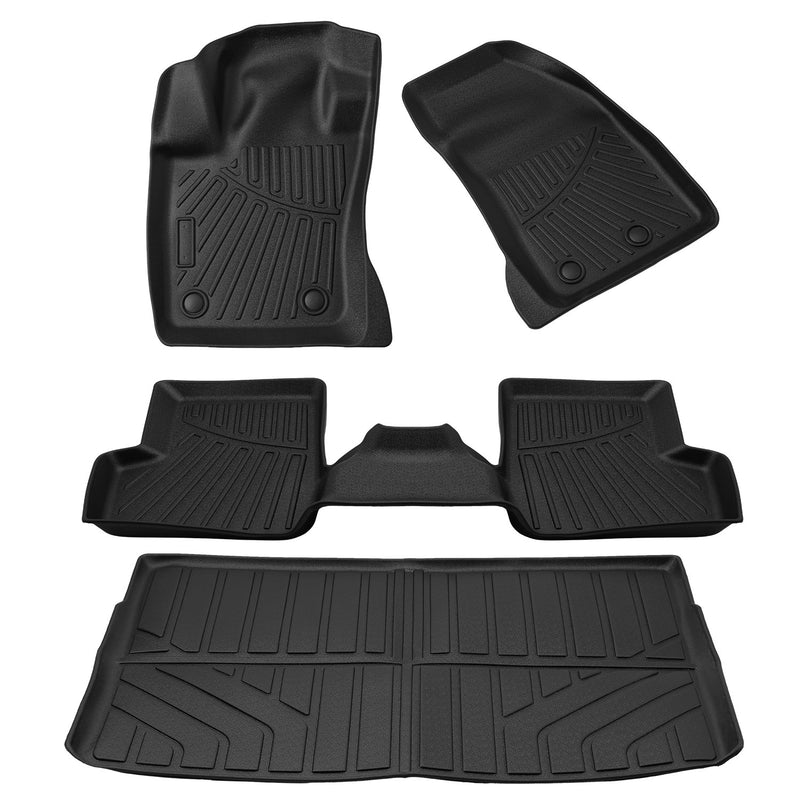 All-Weather Floor Mats & Trunk Cargo Liner for Jeep Renegade 2015-2023 5Door SUV