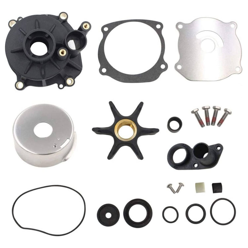 DURAFORCE Water Pump Kit With Housing for Evinrude Johnson 85 88 90 110 112 115 HP V4