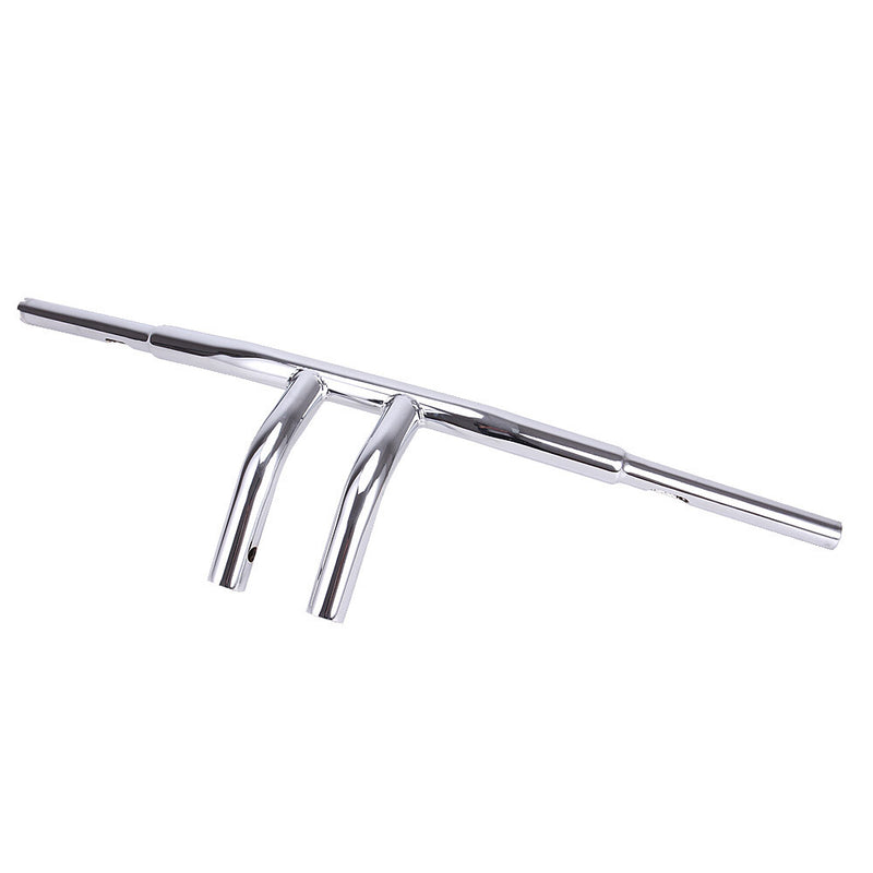 8" Rise Drag Fat T-Bar 1-1/4" Handlebar for Harley Dyna Wide Glide Custom