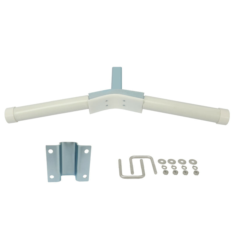 Zinc-Plated Boat Trailer PVC Y V Guide On Bow Rest Centering Support Kit