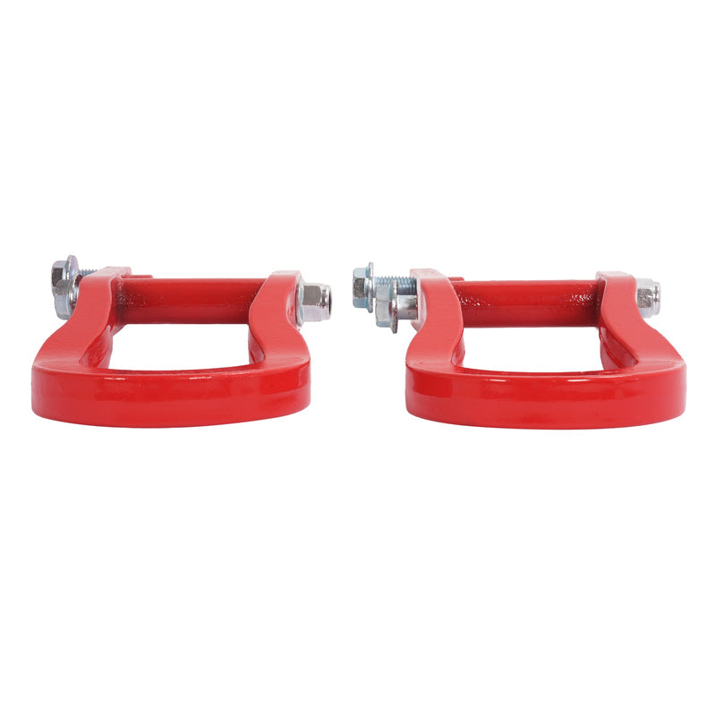 84192871 Red Tow Hook for Chevrolet Silverado for GMC Sierra 1500 2007-19 2pcs
