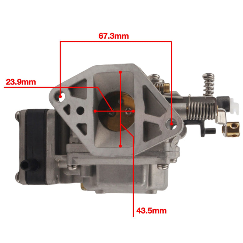 63V-14301-00 3V-14301-10 Carburetor for Yamaha Outboard 9.9HP 15HP 2-Stroke