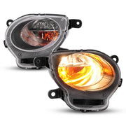 DURAFORCE Turn Signal Parking Lights Clear Lens Front Left Right for Fiat 500 2012-2017