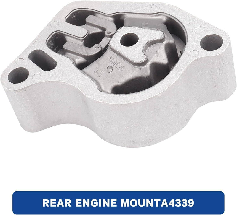 Engine Motor Transmission Mount Kit for Nissan Altima 2007-2015 L4 2.5L CVT