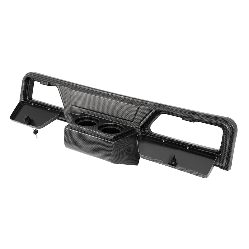 Carbon Fiber Style Dash Cover for EZGO Marathon 1986-1994 Golf Cart
