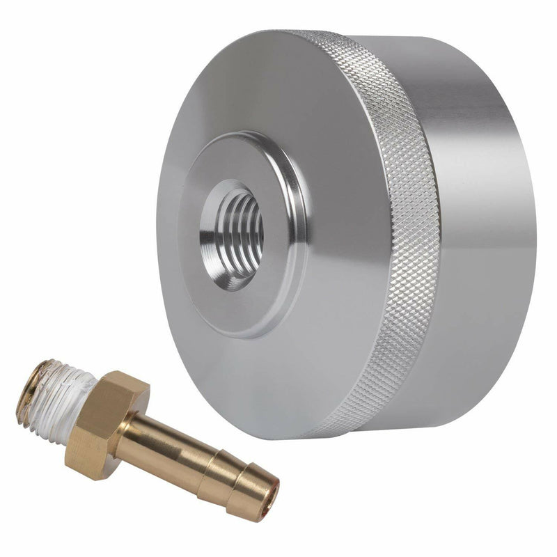 Extended Run Gas Cap Silver Aluminum for Honda EU1000i EU2000i EU2200i EU3000i