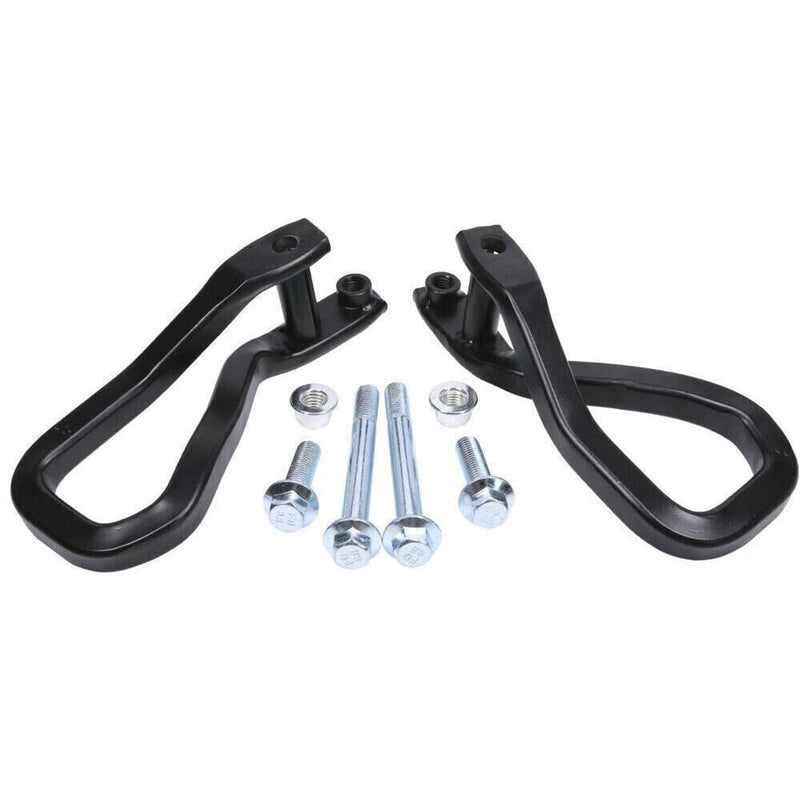 84195907 Black Front Tow Recovery Hooks with Bolts for 2019-2021 GMC Sierra 1500