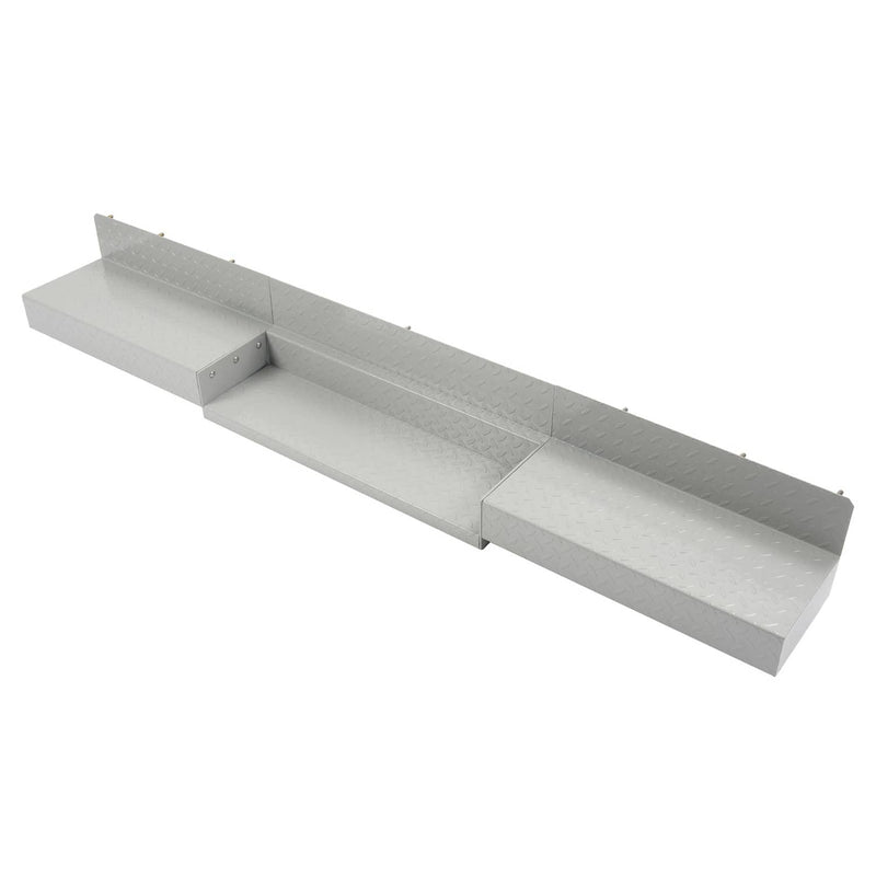 DURAFORCE Rear Step Bumper 83" Gray Universal Screw-On for Enclosed Utility Body
