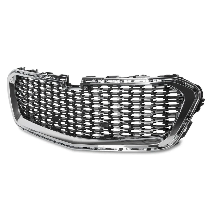 DURAFORCE Fit 2014 2016 Chevrolet Malibu 14-16 Front Bumper Center Grill Chrome Grille
