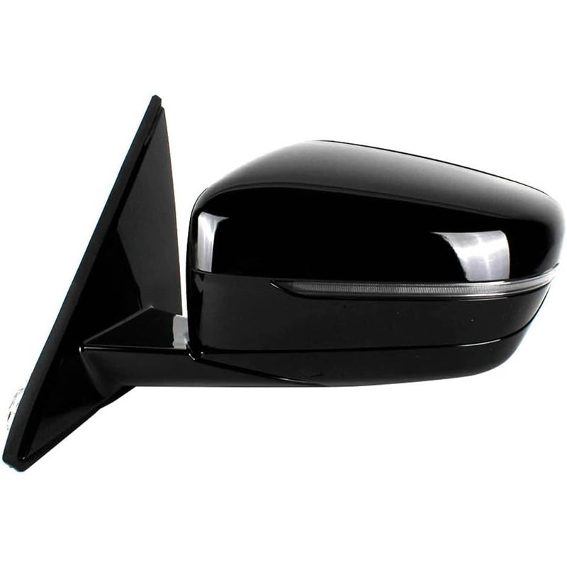 Left Driver Side Mirror w Blind Spot Black for BMW 320i 330i 330e 19-23