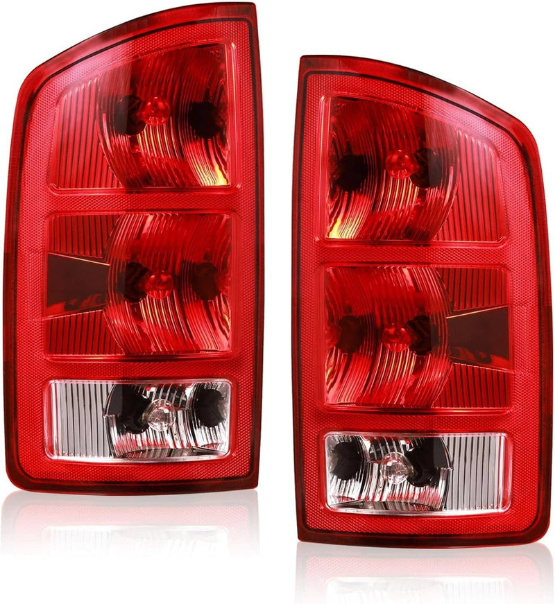 Tail Lights with Circuit Board for Dodge Ram 1500 2500 3500 Pickup 02-06 2PCS