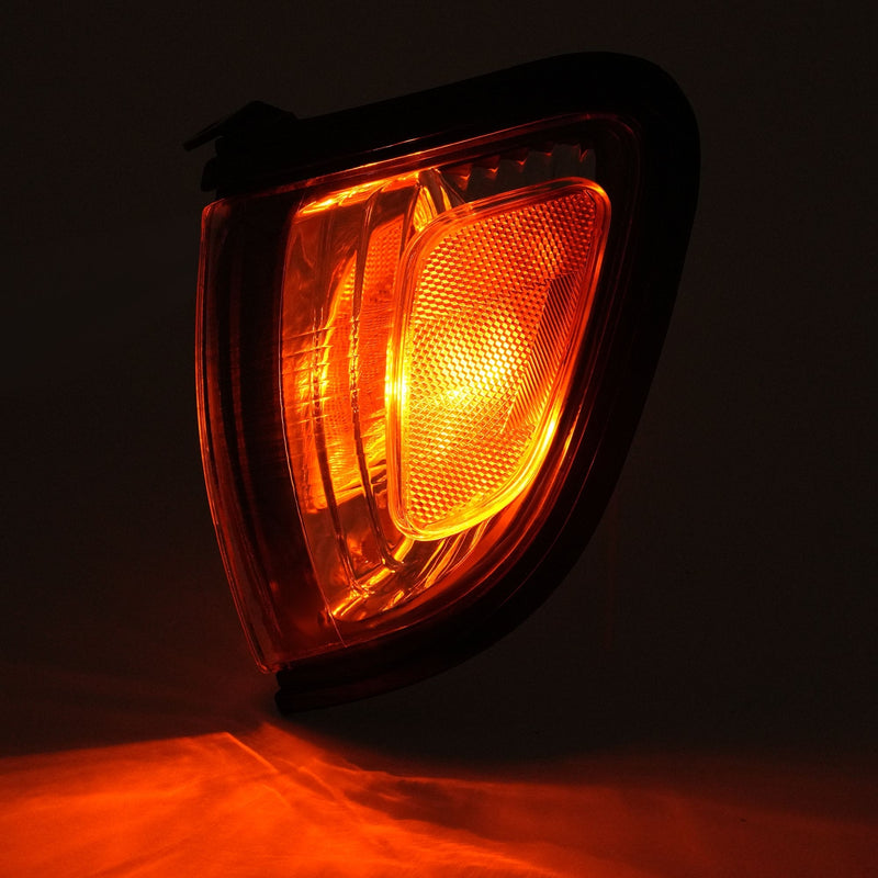 Corner Light Assembly with Black Trim for Toyota Tacoma 2001-2004 Left Side