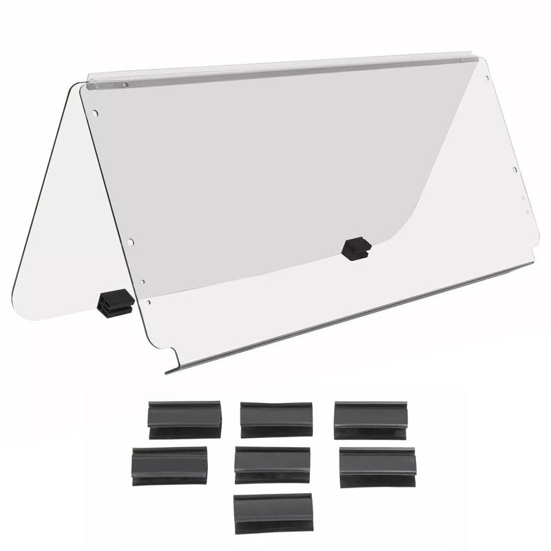 Clear Folding Windshield For Club Car DS 1982-2000.5 Golf Cart