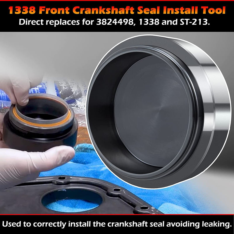 5046 & 1338 Front Crankshaft Seal Installation Tool for Cummins 3.9L 5.9L 6.7L