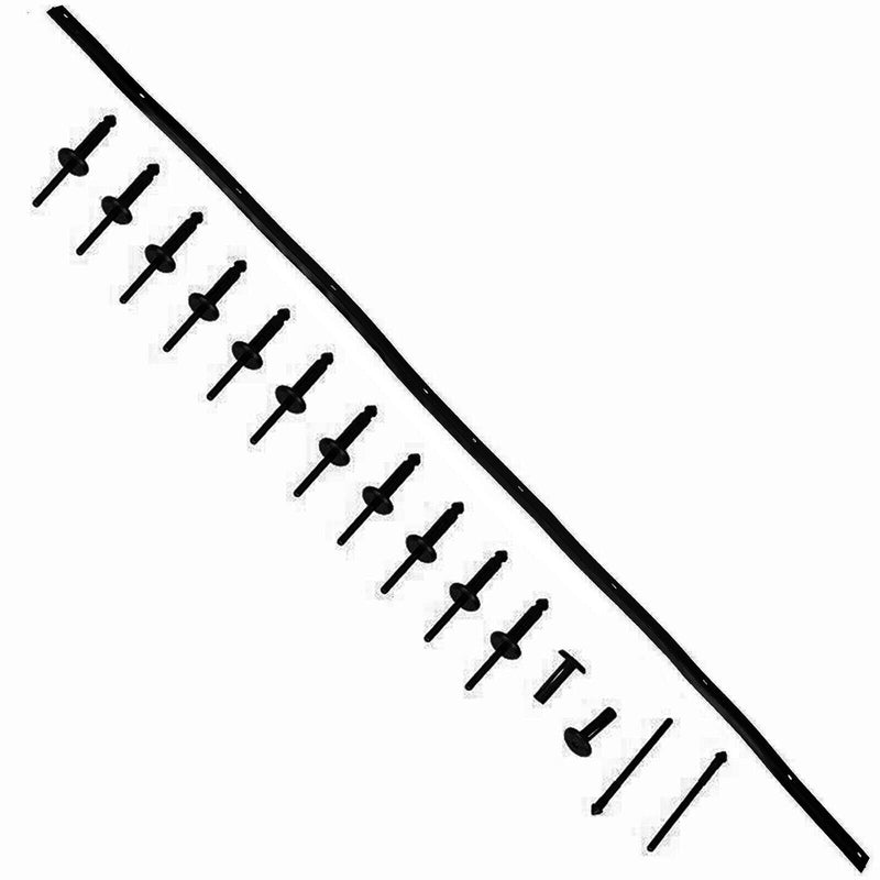 Engine Hood Bumper Weatherstrip Seal for Dodge Challenger 2008-2022 12X Rivet