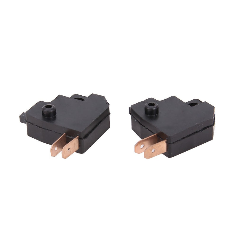 2 Pieces Universal Motorcycle Scooter Brake Stop Light Switch Front Right Lever