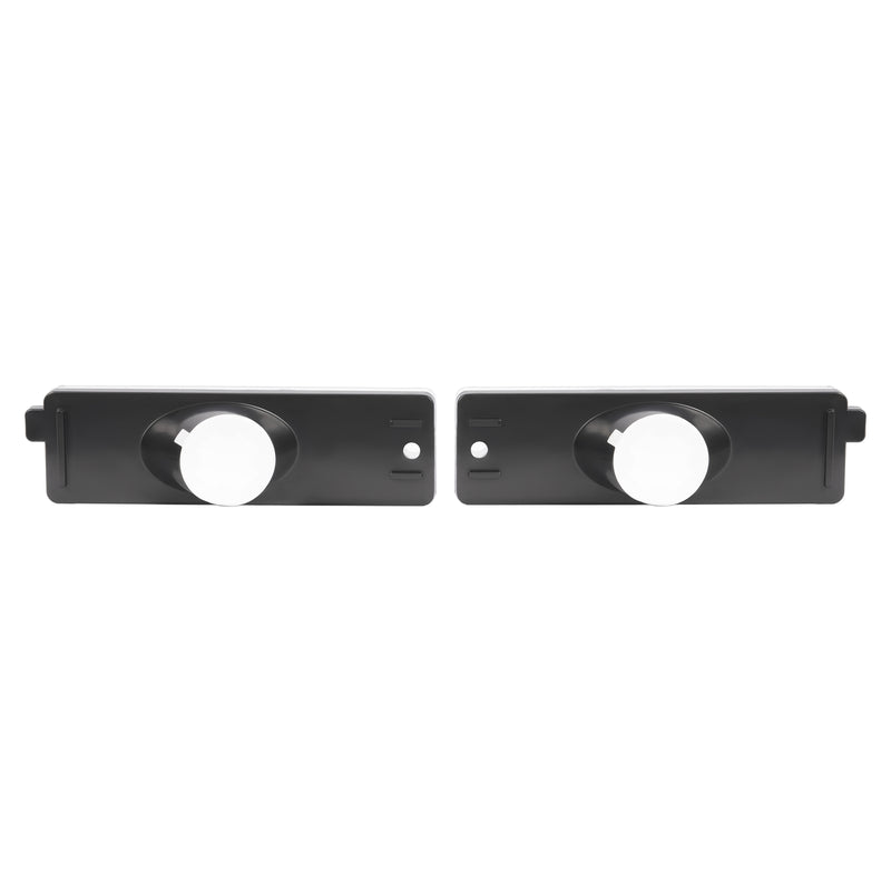 Black Side Marker Turn Signal Light Bumper Lamp for Chevy Camaro 1993-2002 4PCS