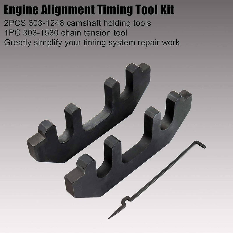 Camshaft Holding Tool Timing Alignment Holder Kit for Ford 3.5L 3.7L 4V