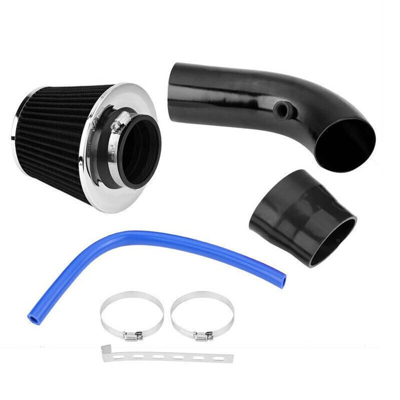3" Universal Cold Air Intake Kit Induction Flow Pipe Kit Aluminium Automotive
