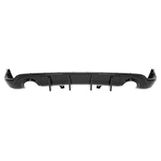 DURAFORCE Rear Bumper Diffuser Dual Exhaust for Dodge Durango 2011-2025 Glossy Black