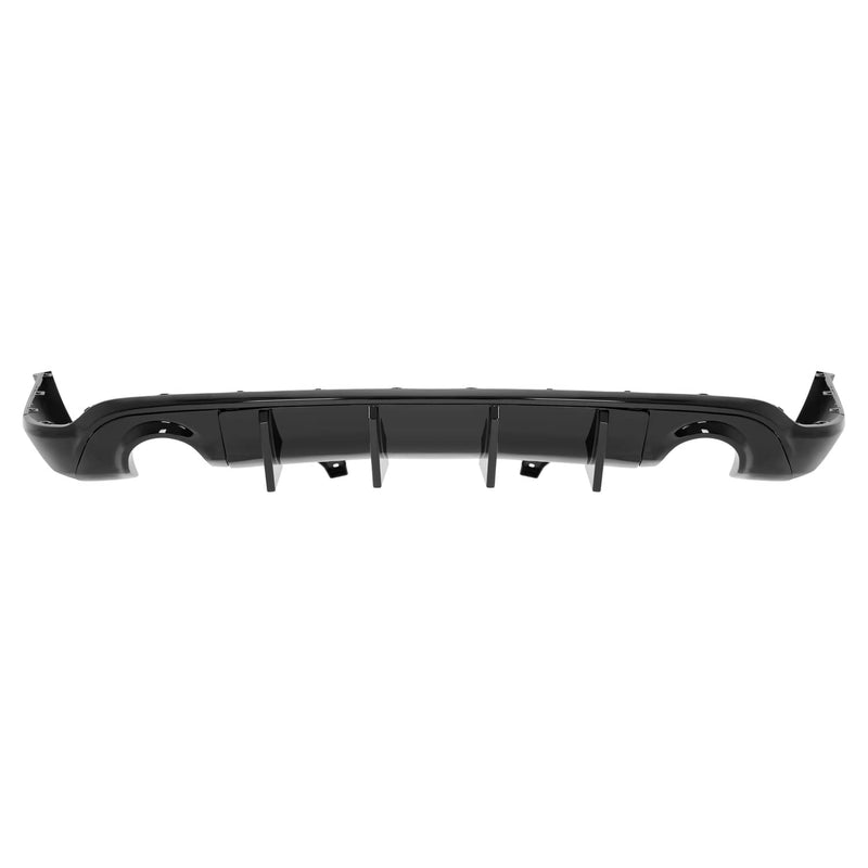 DURAFORCE Rear Bumper Diffuser Dual Exhaust for Dodge Durango 2011-2025 Glossy Black