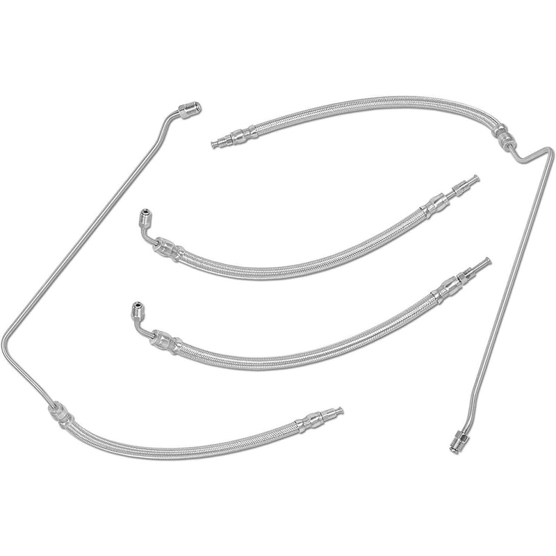 Trim Tilt Hydraulic Ram Cylinder Hose Kit for Mercruiser Alpha 1 2 Bravo 1 2 3