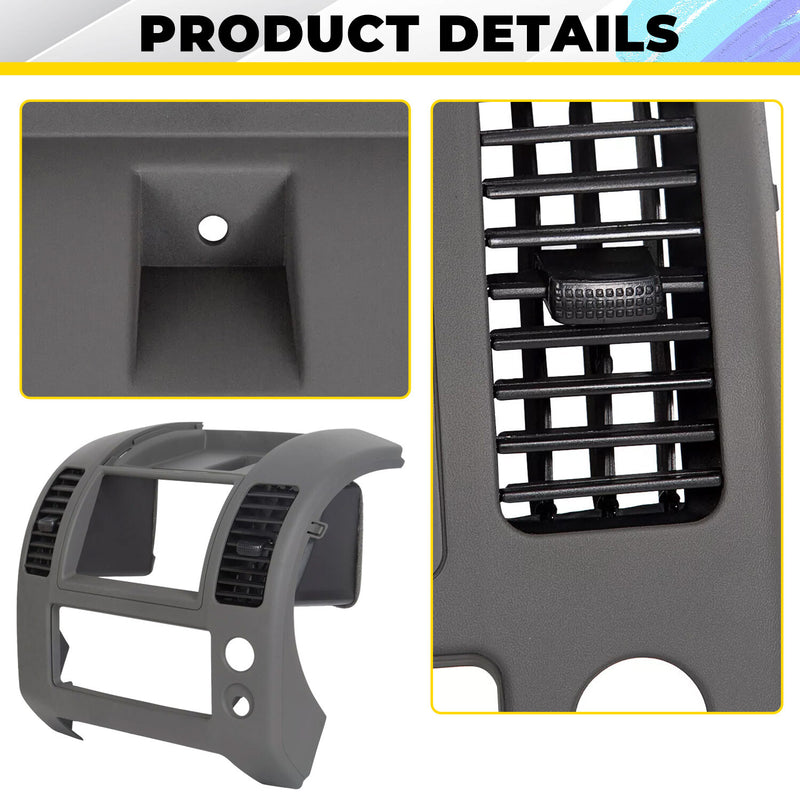 #68259-ZP16D Dash Console Instrument Panel Lid for Nissan Frontier 2005-2020