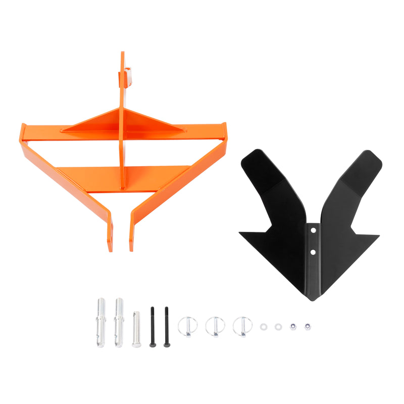 3-Point Quick Hitch Middle Buster for Category 1 Tractors Heavy Duty Steel