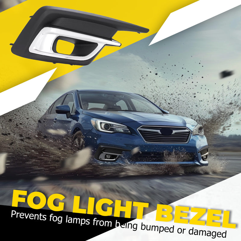 Right Front Passenger Fog Light Bezel for Subaru Legacy 2018 2019