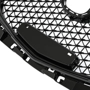 DURAFORCE 15 Honeycomb Upper Grille Bumper Assembly Set for Mazda 3 Axela 2014-2016 Black
