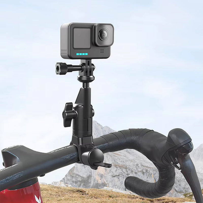 Motorcycle Bike Handlebar Mount for Insta360 X4 X3 GoPro Hero 13 Camera Holder