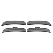 DURAFORCE Smoke LED Front/Rear Side Marker Lights for Chrysler 300C 300S 2015-2023