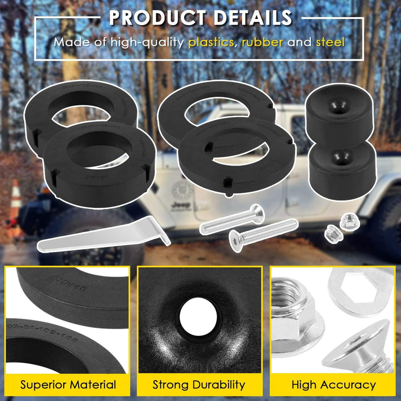 1155300 Front 1.5 Performance Spacer Leveling Kit for Jeep Gladiator 2020-2022